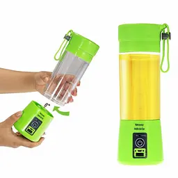 Кружка – блендер Juice Cup NG-01 · Фітнес – шейкер для смузі з USB зарядкою · Портативний соковитискач з функцією Power Bank - мініатюра 2