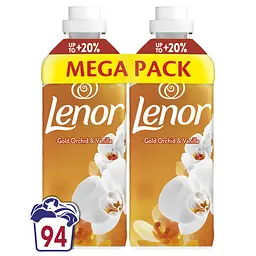 Кондиціонер для білизни Lenor Золота орхідея та ваніль 2 х 987 мл (8700216880770) - мініатюра 2