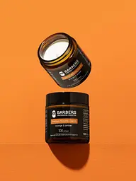 Крем для гоління зі зволожуючим ефектом Orange-Amber Barbers 100 мл - мініатюра 2