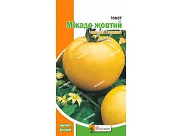 Томат високорослий ЯСКРАВА Мікадо жовтий (20 пачок) 0,1 г