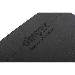 Килимок (мат) для фітнесу та йоги Gymtek Premium TPE 0,5см чорний - мініатюра 5