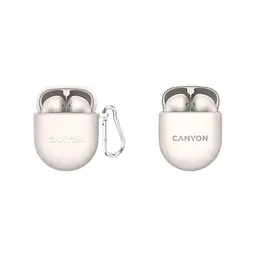 Навушники Canyon TWS-6 Beige (CNS-TWS6BE) - мініатюра 5