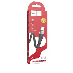 Кабель Hoco X34 Surpass charging data cable for Micro Black - мініатюра 2