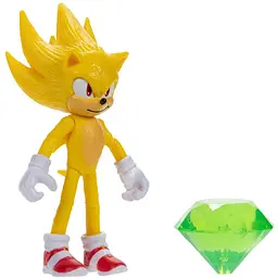 Ігрова фігурка Sonic the Hedgehog 2 W2 Соник зі смарагдом, зі артикуляцією, 10 см (41497i) - мініатюра 2