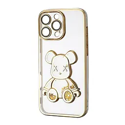 Чохол Shining Bear Case Protected Camera iPhone 16 Pro Max Gold