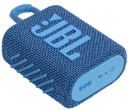 Портативна акустика JBL Go 3 Eco Blue [JBLGO3ECOBLU] [82836] - мініатюра 7