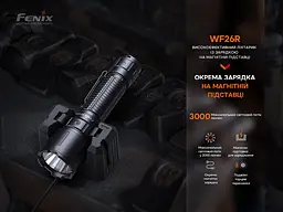 Ручний професійний ліхтар Fenix WF26R із магнітною зарядкою - мініатюра 7
