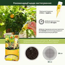 Аплiкатор Догляд COMPO для цитрусових рослин 30 мл - мініатюра 3
