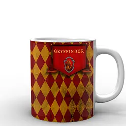 Кухоль GeekLand Harry Potter Гаррі Поттер Гріфіндор HP.02.077 330 мл білий - мініатюра 2