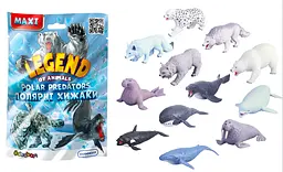 Стретч-іграшка в вигляді тварини серії LEGEND OF ANIMALS МАКСИ – ПОЛЯРНІ ХИЩНИКИ (В асортименті, у дисплеї) - мініатюра 2