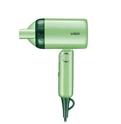 Фен складаний VGR V-421 Green - мініатюра 1