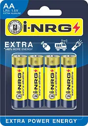 Батарейка i-NRG Extra 4AA - блістер 4 шт.