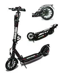 Самокат Scale Sports 81-97х46х13 см Чорно-червоний 000283589 - мініатюра 2