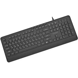 Клавіатура Gembird Slim Multimedia USB Black (KB-MCH-05-CYRL) - мініатюра 4