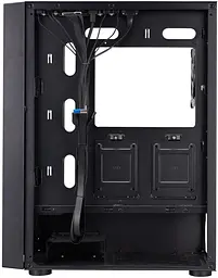 Корпус 1stPlayer Go6-BK-4FS7 Black без БП (Go6-BK-4FS7) - мініатюра 3
