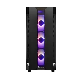 Корпус Chieftec Gaming Hunter Tempered Glass Edition ARGB Black (GS-01B-OP) - мініатюра 2
