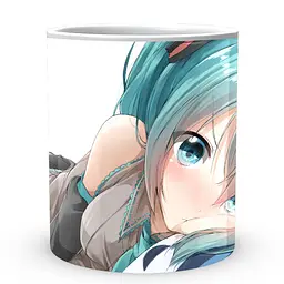 Кухоль GeekLand Hatsune Miku Хацуне Міку HM 02.21 330 мл білий - мініатюра 2