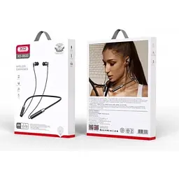 Бездротові навушники XO bs33 Sport Neckband Bluetooth Earphone чорні 6920680839797 - мініатюра 5
