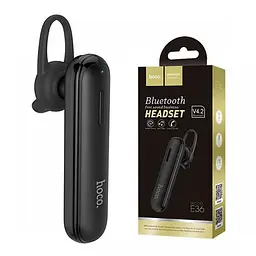 Bluetooth-гарнітура чорна моногарнітура Hoco E36 Free Sound Business