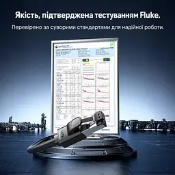 Патч-корд Ethernet Vention 0,5 м мережевий кабель Cat8 RJ45 8P8C до 40 Гбіт/с з подвійним екрануванням S/FTP з гнучкою оболонкою смуга пропускання 2000 МГц чорний (IKRBD) - мініатюра 11