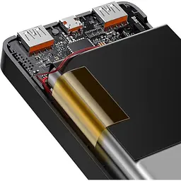Портативна батарея Baseus Bipow Digital Display Fast Charge Power Bank 10000 mAh 20W PPBD050301 Black - мініатюра 5