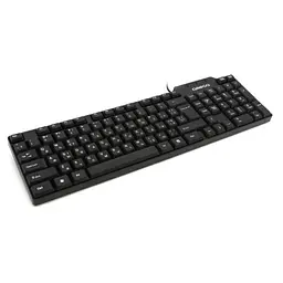 Клавіатура Omega OK-05 Cyrilic Version USB Black (OK05TRU) - мініатюра 2