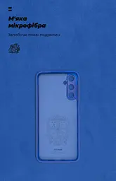 Чехол ArmorStandart ICON для Samsung A05s (A057) Camera cover Dark Blue (ARM72568) - мініатюра 4