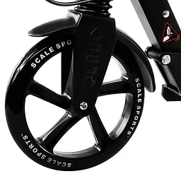 Самокат Scale Sports 93х38х91-105 см Чорний 000231408 - мініатюра 5