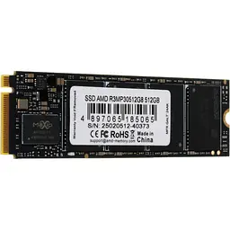 SSD накопичувач AMD Radeon R3 512GB [R3MP30512G8] [142465] - мініатюра 2
