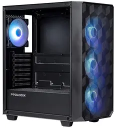 Корпус ProLogix E120 Tempered GlassMesh Black (E120 Black) - мініатюра 2