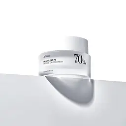 Заспокійливий крем для обличчя з екстрактом хауттюйнії Heartleaf 70% Intense Calming Cream Anua 50 мл - мініатюра 3