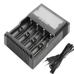 Універсальний зарядний пристрій Nitecore D4 на 4 канали для акумуляторів