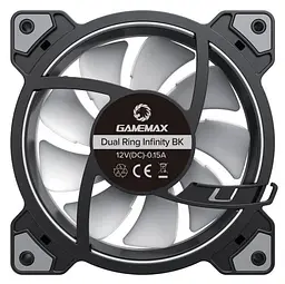 Вентилятор GameMax 120mm*4 KIT ARGB fan DRH400 (DRH400) - мініатюра 5