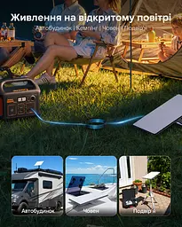Кабель живлення Vention FDTHJ USB-C - DC 5.5x2.1 мм Starlink Mini PD 100 Вт 5 м сірий (FDTHJ) - мініатюра 8