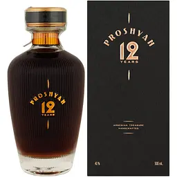 Коньяк Proshyan 12 yo 40% 0.5 л, у подарунковій коробці