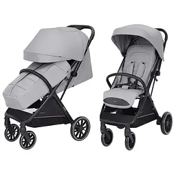 Прогулянкова коляска Carrello Nero CRL-5514  Slate Grey легка компактна з поворотними колесами