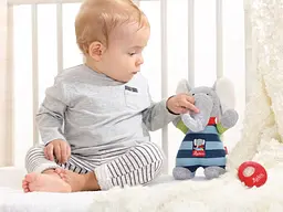 М'яка музична іграшка Sigikid Слонік (48800SK) - мініатюра 4