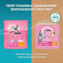 Сухий корм для кошенят Purina One Junior з куркою та цільними злаками 450 г - мініатюра 5
