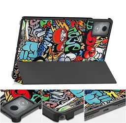 Чохол-книжка BeCover Smart Case для Lenovo Tab K11 Plus TB-352F 11.45" Graffiti (711856) - мініатюра 2