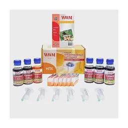 Комплект перезаправочных картриджей WWM Canon TS8040/9040/MG7740 (RC.CLI472ARC)