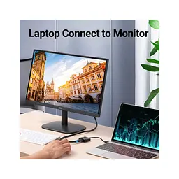 Перехідник USB-C to HDMI 0.15m black Vention (TDCBB) - мініатюра 3