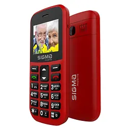 Мобільний телефон Sigma Comfort 50 EASY TYPE-C Red (4827798585221) - мініатюра 5