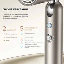 Фен-стайлер Dreame Pocket Titanium AHD51-TI - мініатюра 3