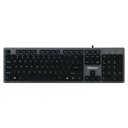 Клавіатура MeeTion USB Standard Chocolate Ultrathin Keyboard K841 Ukr/RU/EN розкладки