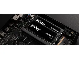 Модуль пам'яті Kingston Fury Impact SO-DIMM DDR4 16Gb (2x8Gb) (KF432S20IBK2/16) - мініатюра 2