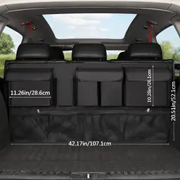 Автомобільний органайзер UFT Car Organizer 9 для багажника з 9 кишенями - мініатюра 2