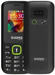 Мобільний телефон Sigma X-style 171 MINI Black-Green (4827798813720)