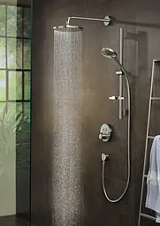 Верхній душ Hansgrohe Raindance S PowderRain 27607000, Хром - мініатюра 4