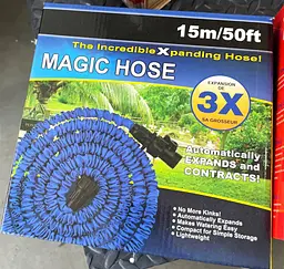 Шланг садовий поливальний саморозтягуючий Magic Hose 15 м стрейч м'який для поливу - мініатюра 6