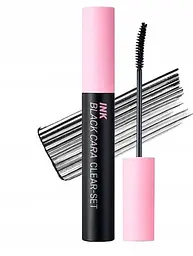 Туш для вій з ефектом підкручування Peripera Ink Black Cara 03 Clear Set Curling водостійка 8 г - мініатюра 2
